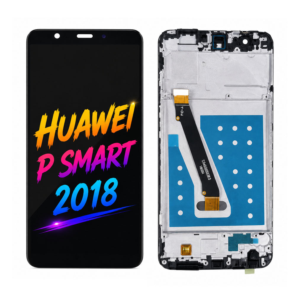 Huawei P Smart 2018 Display Screen Assembly – Original Pressed Replacement with Natural Color & High Brightness