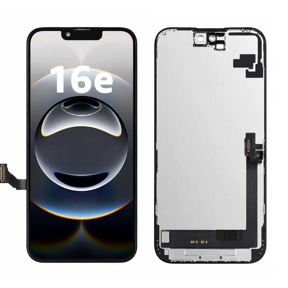 OLED Flexible Display Screen Replacement for iPhone 16e (Soft OLED | COG | Movable IC)