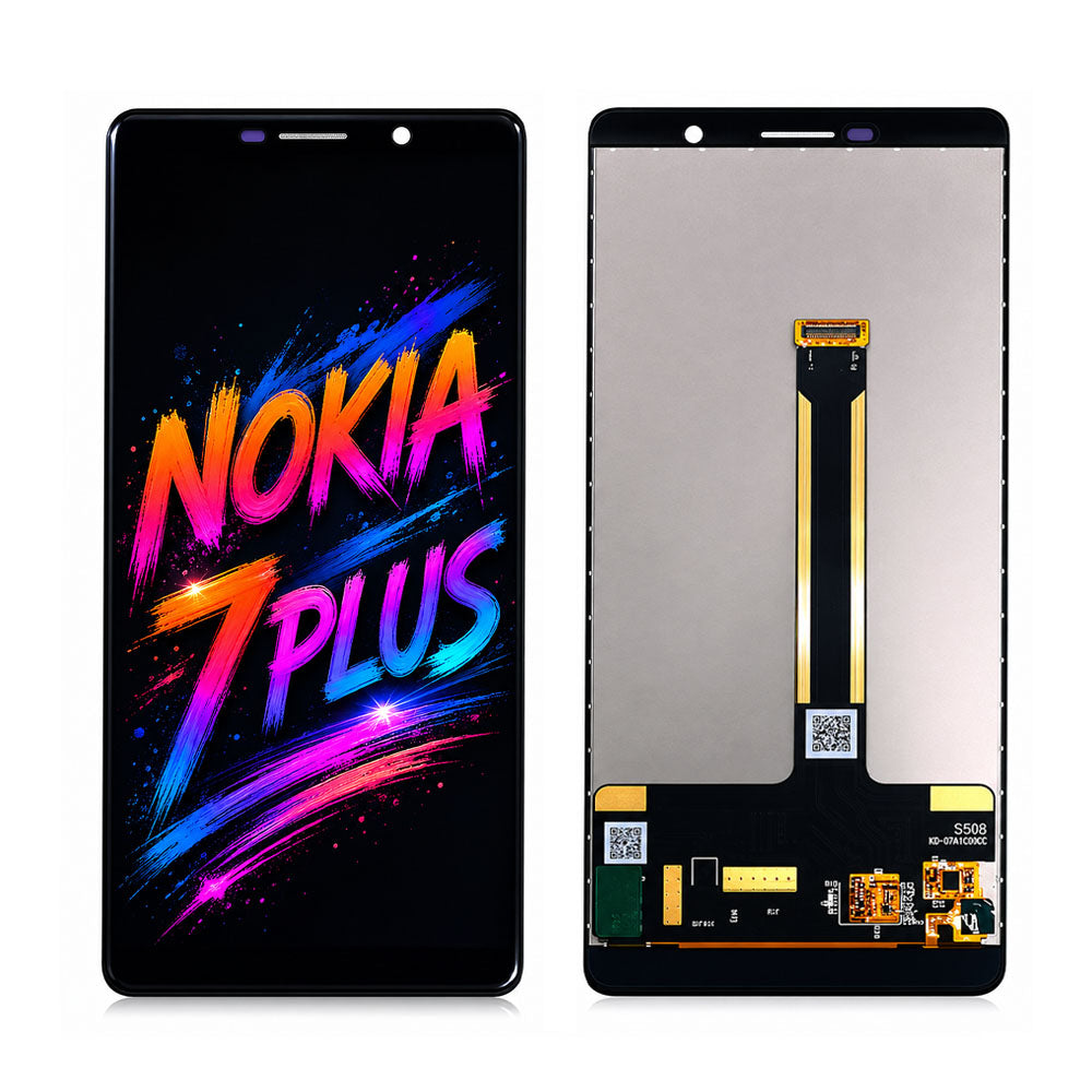 Nokia 7 Plus (N7P) TFT LCD Screen Assembly Replacement – Vivid Colors, High Brightness Display