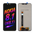 Nokia 8.1 (N8.1) Incell LCD Screen Assembly Replacement – Vivid Colors, High Brightness Display