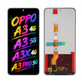 Compatible for OPPO A3 4G / A3 5G / A3X 4G / A3 Pro 5G Screen Assembly Replacement – High Brightness & Vivid Display