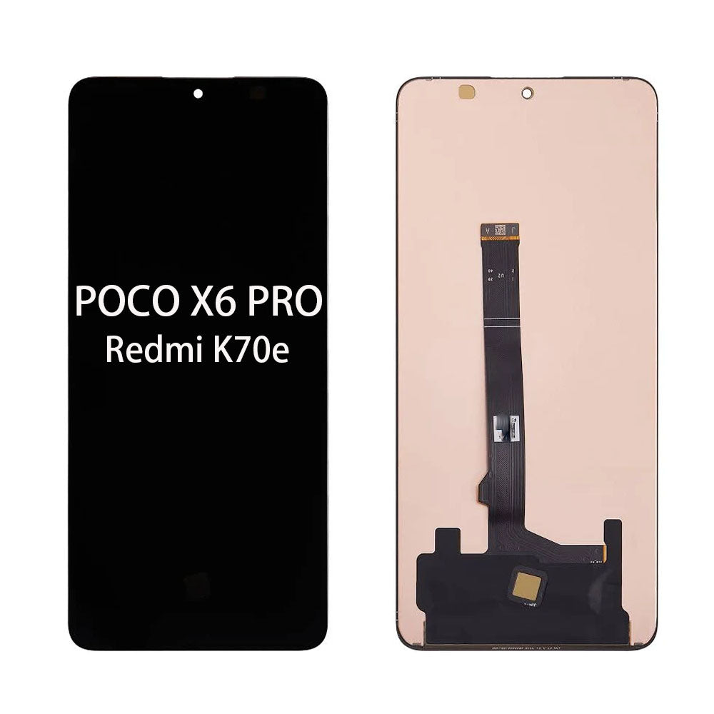 Xiaomi POCO X6 Pro / Redmi K70e Universal OLED Frameless Screen Assembly