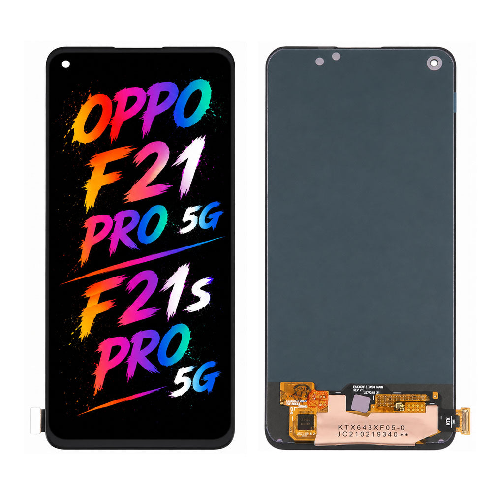 Compatible for OPPO F21 Pro 5G / F21s Pro 5G Screen Assembly Replacement – High Brightness Display with Accurate Color Reproduction