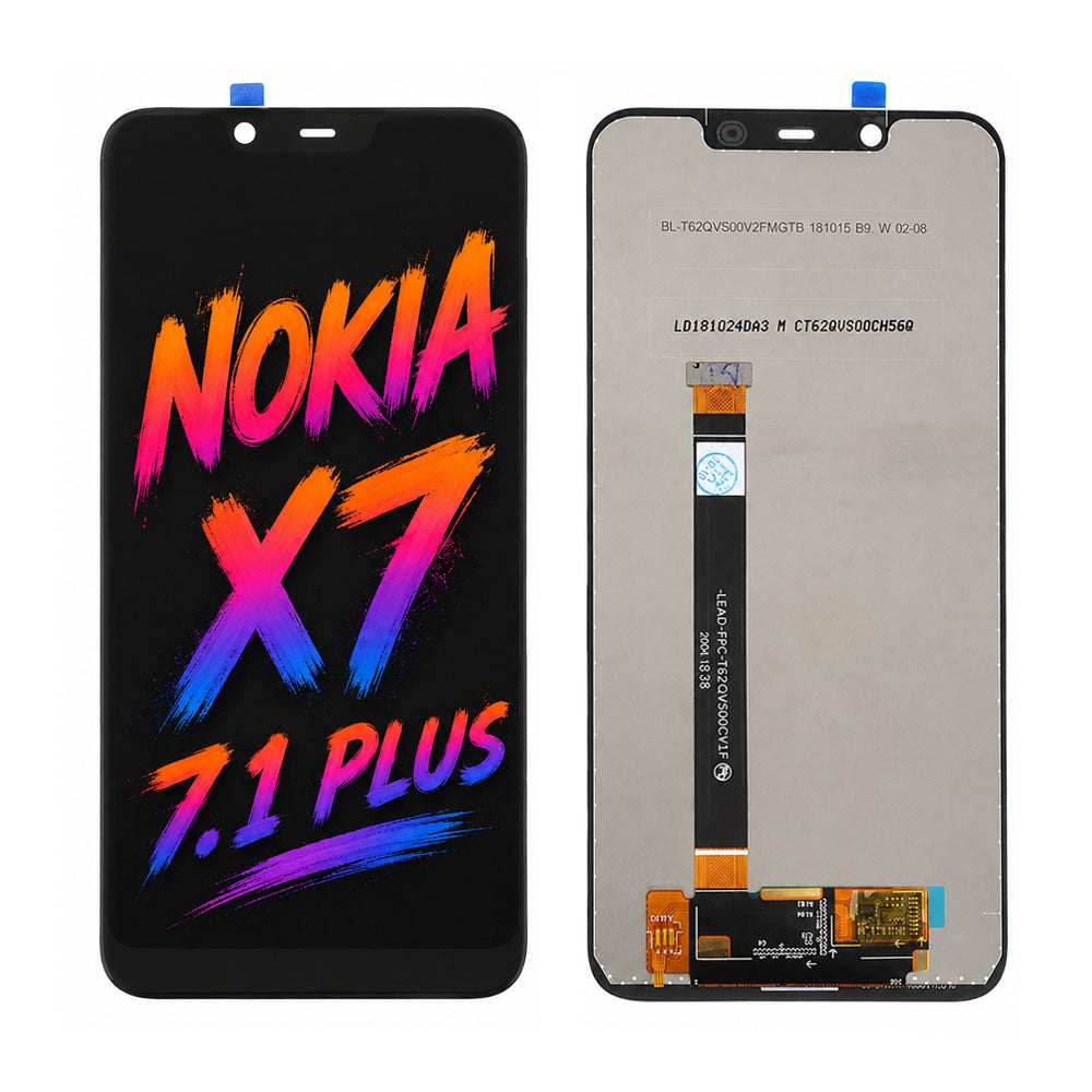 Nokia X7 / 7.1 Plus Incell LCD Screen Assembly Replacement – Vivid Colors, High Brightness Display
