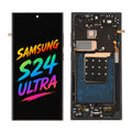 Samsung Galaxy S24 Ultra OLED Full Display Assembly with Frame Integrated Screen Replacement Touch Digitizer Premium Fix Part