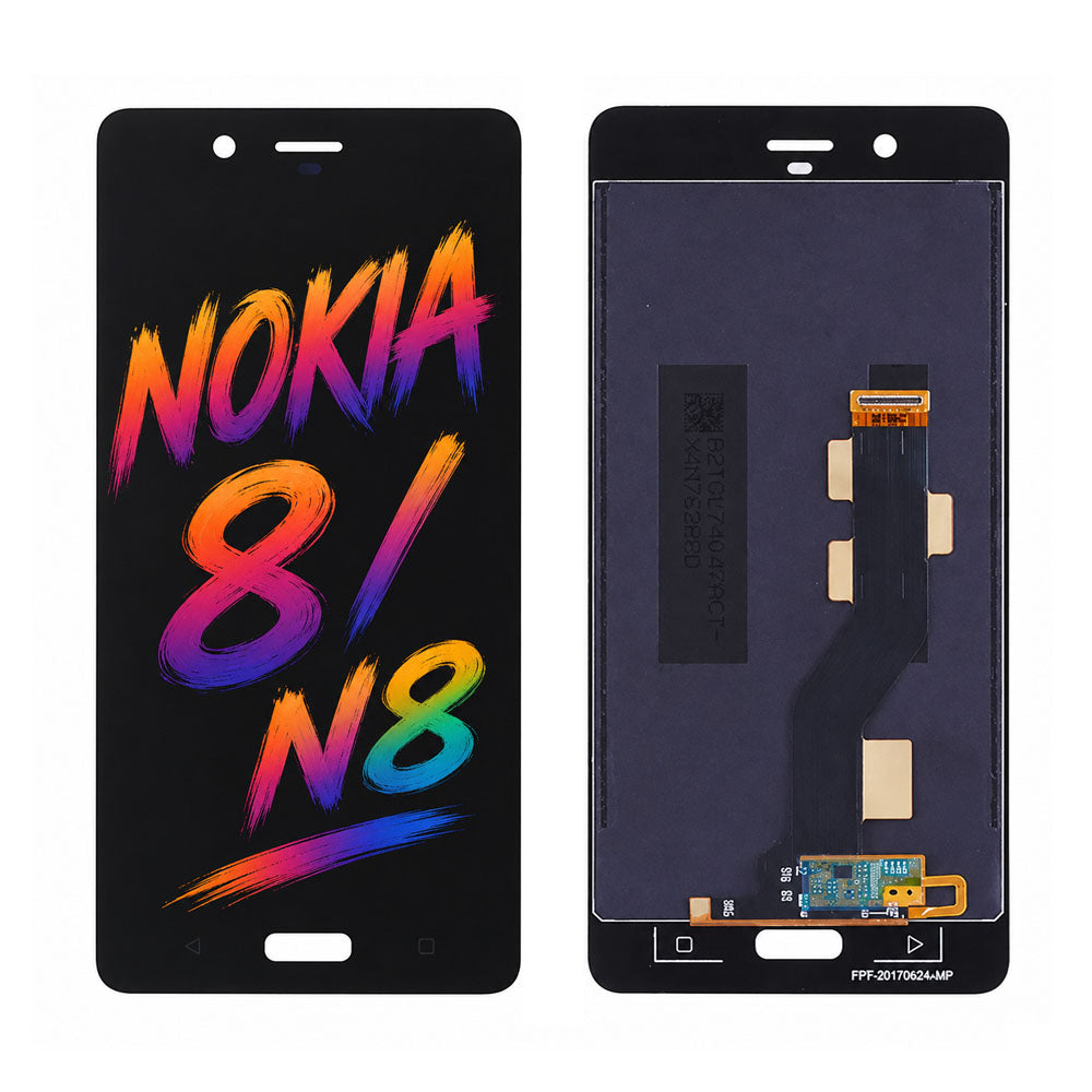 Nokia 8 /N8 Incell LCD Display Assembly Replacement – High Brightness & True Color Restoration