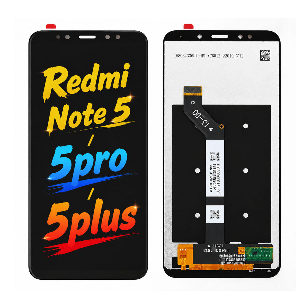 Redmi Note 5 / 5 Pro / 5 Plus INCELL HD Screen Replacement – Frameless, Clear & Vivid Display