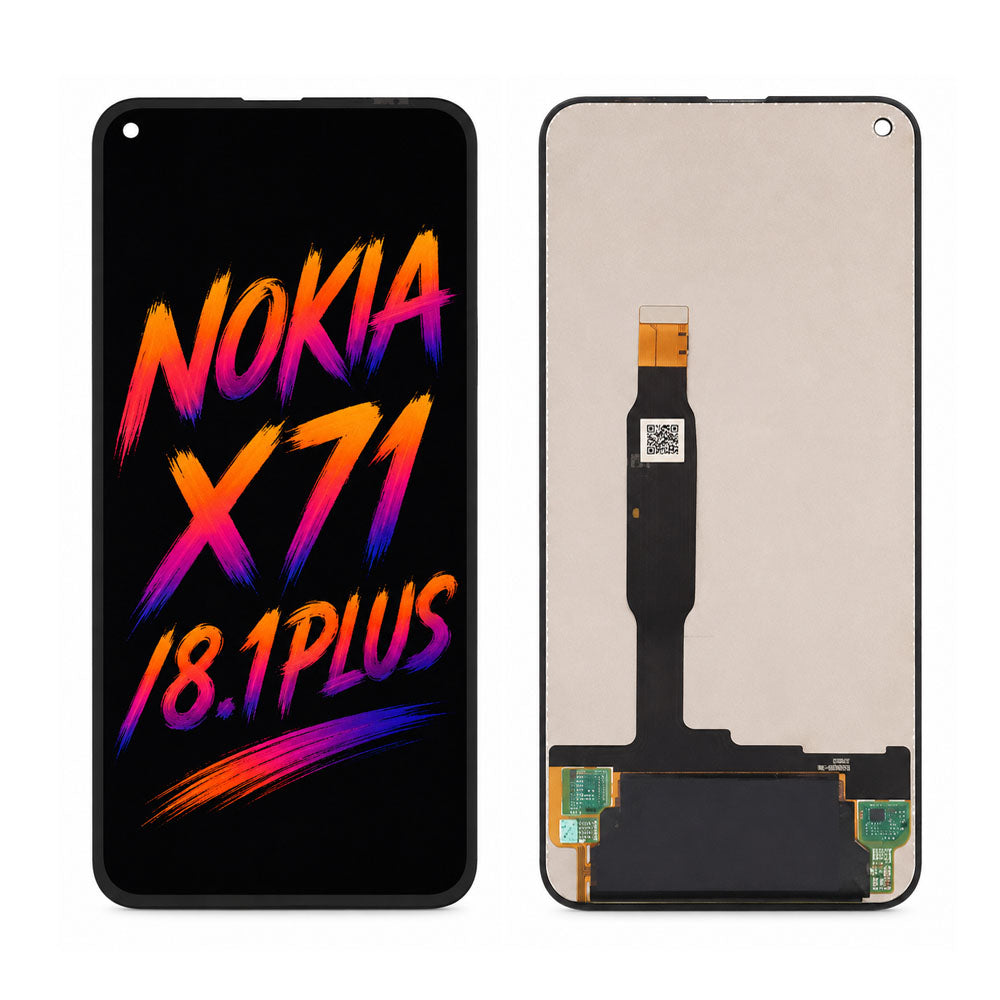 Nokia X71 / 8.1 Plus Incell LCD Screen Assembly Replacement – High Brightness & True Color Restoration