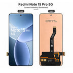Xiaomi Redmi Note 15 Pro 5G Incell Frameless Display Assembly – High Brightness & Accurate Color Screen Replacement