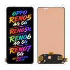 OPPO Reno5 4G/5G / Reno5 K / Reno6 4G/5G / Reno7 Global Version Screen Assembly Replacement – High Brightness & Vivid Color Display