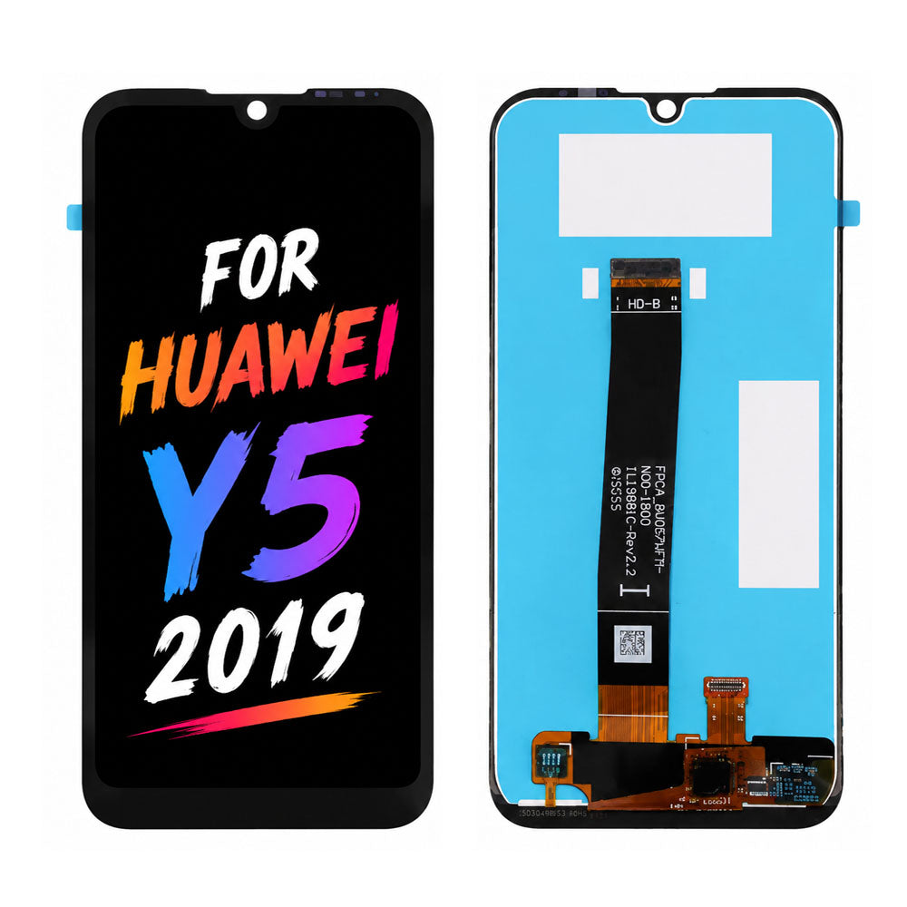 Huawei Y5 2019 LCD Screen Assembly – Original Pressed Replacement with Natural Color & High Brightness Display