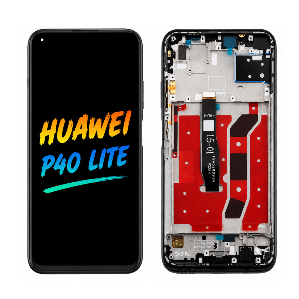 Huawei P40 Lite Display Screen Assembly – Original Pressed Replacement with Vivid Colors & High Brightness
