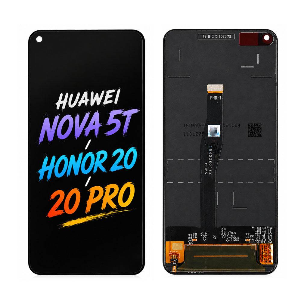 Huawei Nova 5T / Honor 20 / 20 Pro Screen Assembly – Original Pressed Display with High Brightness & Lifelike Colors