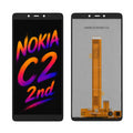 Nokia C2 2nd Edition Incell LCD Screen Assembly Replacement – High Brightness & True Color Restoration