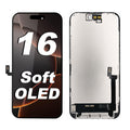 OLED Flexible Display Screen Replacement for iPhone 16 (Soft OLED | COG | Movable IC)