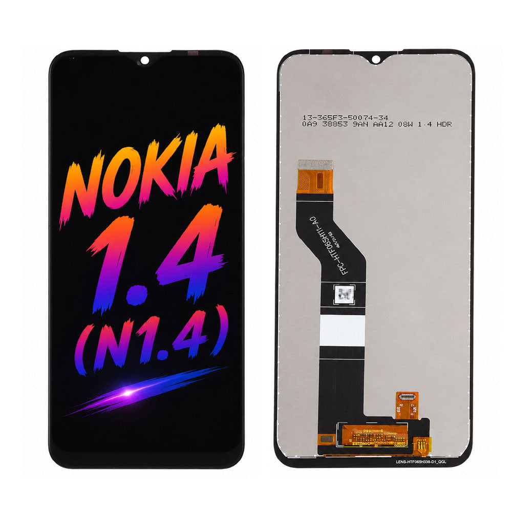 Nokia 1.4 (N1.4) Incell LCD Display Assembly Replacement – High Brightness & True Color Restoration