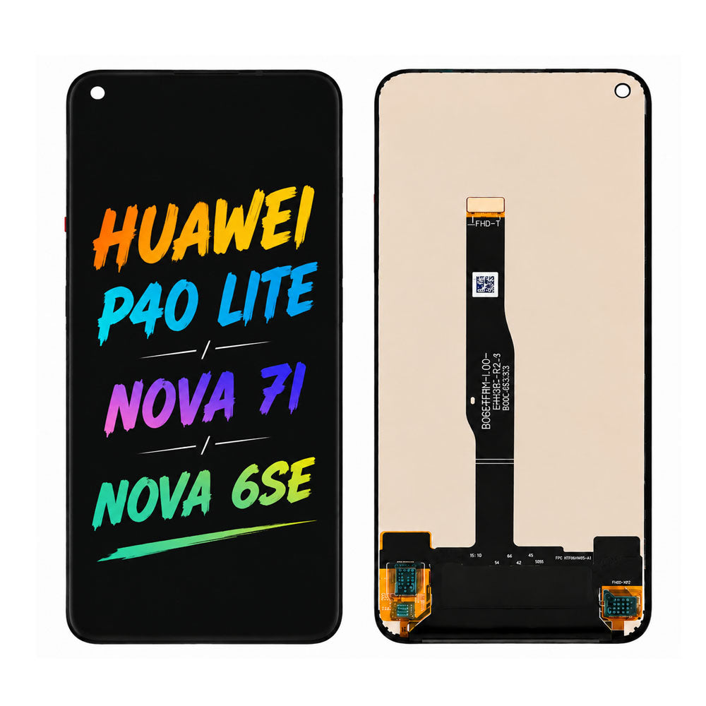 Huawei P40 Lite / Nova 7i / Nova 6SE Screen Assembly – Original Pressed Display with Natural Colors & High Brightness