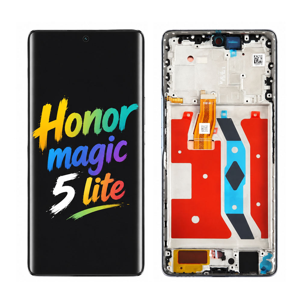 Honor Magic 5 Lite LCD Screen Assembly – Original Pressed, True Color & High Brightness Replacement