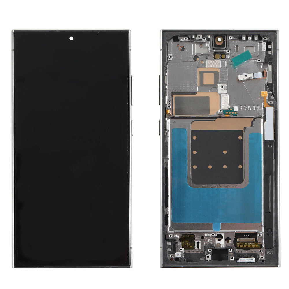 Original Samsung Galaxy S24 Ultra OEM Screen Assembly with Frame – Genuine Replacement for Superior Display Quality