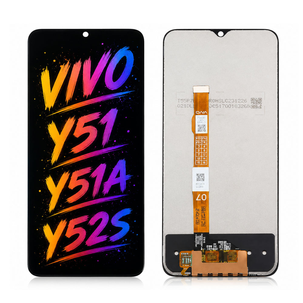 Compatible for Vivo Y51 / Y51A / Y52S Screen Assembly Replacement – High Brightness & Clear Color Display