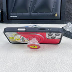 Magnetic Phone Grip Stand – Adjustable Holder for iPhone & Cases