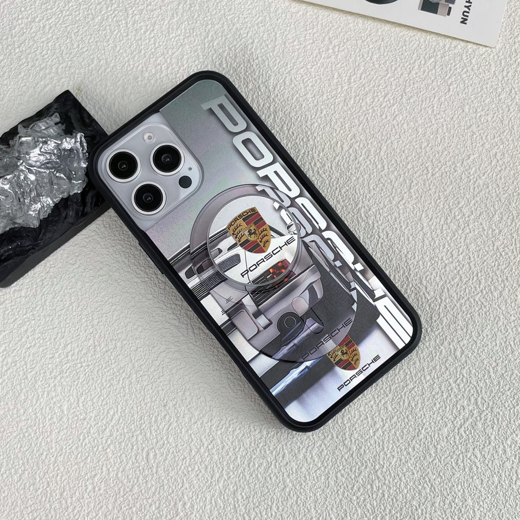 Magnetic Phone Grip Stand – Adjustable Holder for iPhone & Cases
