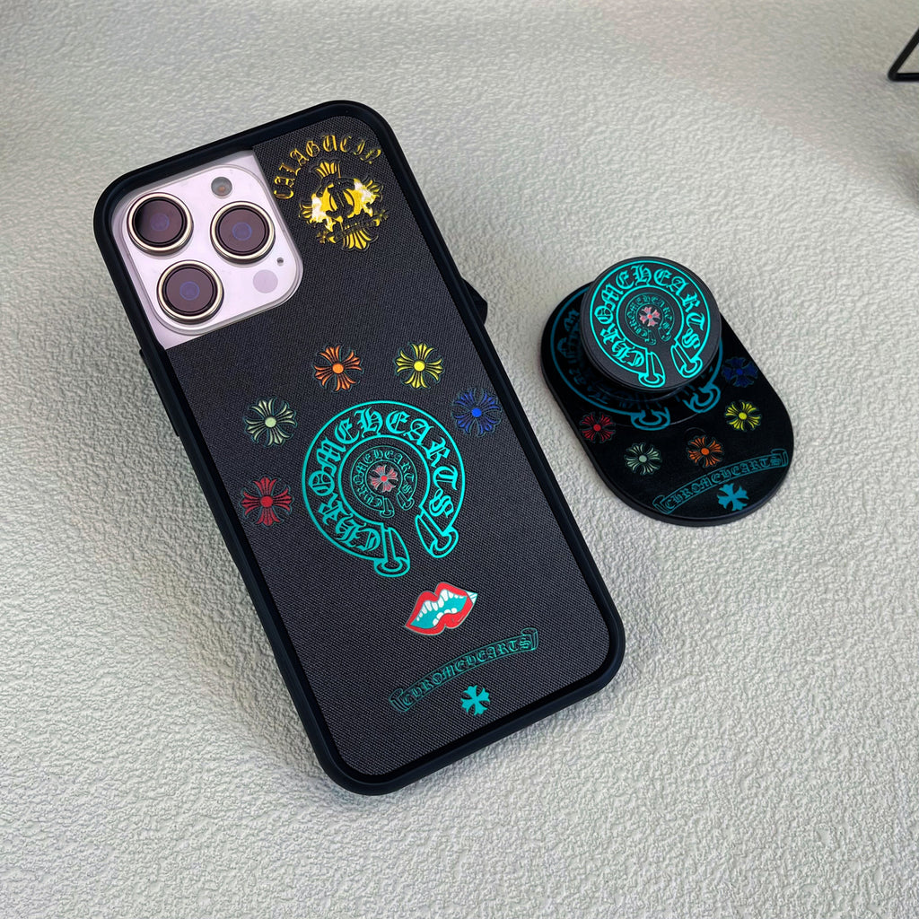 Magnetic Phone Grip Stand – Adjustable Holder for iPhone & Cases