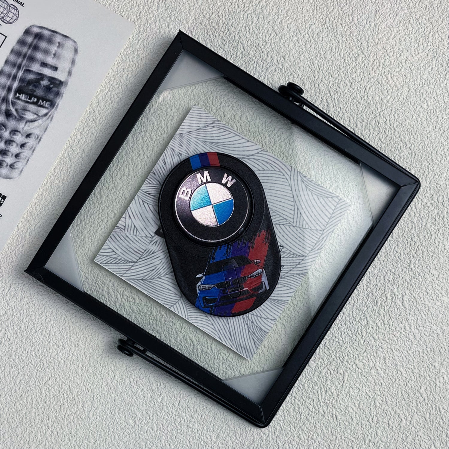 Magnetic Phone Grip Stand – Adjustable Holder for iPhone & Cases