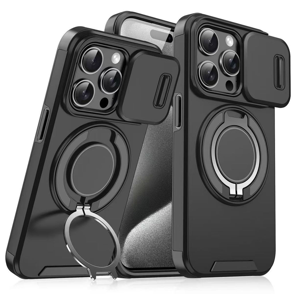 MagSafe Case with Camera Cover & Ring Stand
