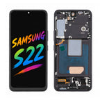 Samsung Galaxy S22 OLED Display Assembly with Frame Replacement Screen Touch Digitizer Premium Quality Repair Part