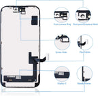 For iPhone 15 LCD Screen Replacement ( In-Cell, IC Replacement)
