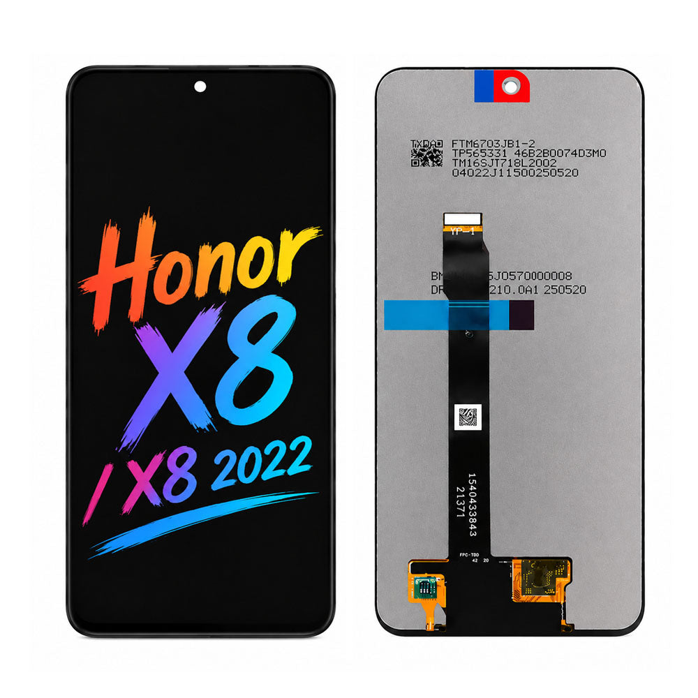 Honor X8 / X8 2022 INCELL Screen Assembly Replacement – High Brightness Display with Vivid Color Performance