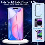 For iPhone 16 Plus LCD Screen Replacement (In-Cell)