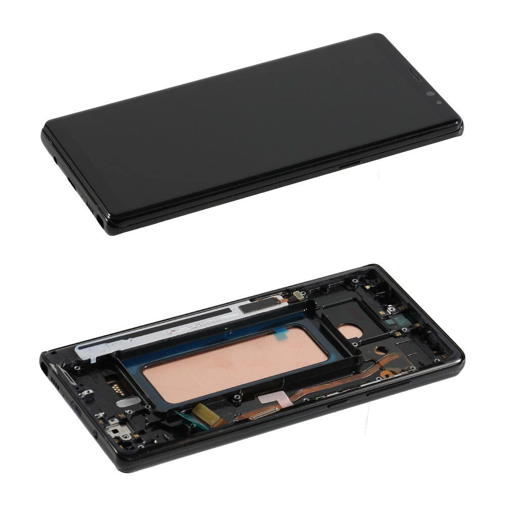 Samsung Galaxy Note 8 OLED Display Replacement with Frame Complete Screen Assembly Touch Digitizer Panel High Precision Repair Component