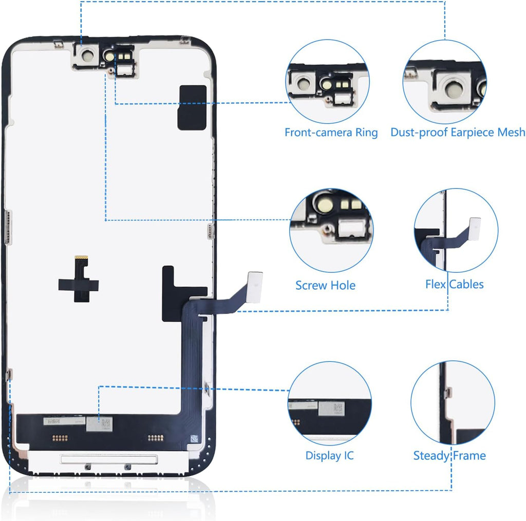 For iPhone 15 Plus LCD Screen Replacement ( In-Cell, IC Replacement)