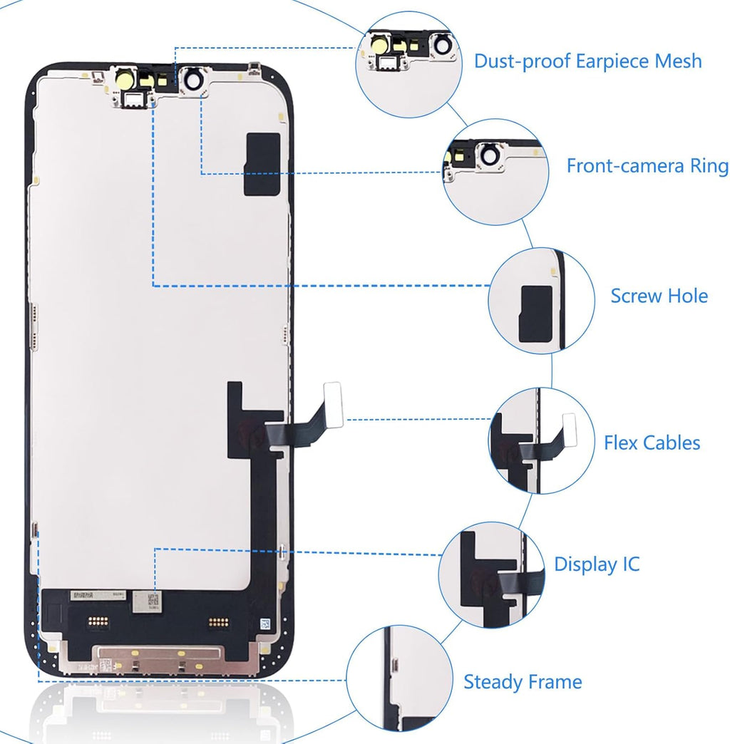 For iPhone 14 Plus LCD Screen Replacement ( In-Cell, IC Replacement)