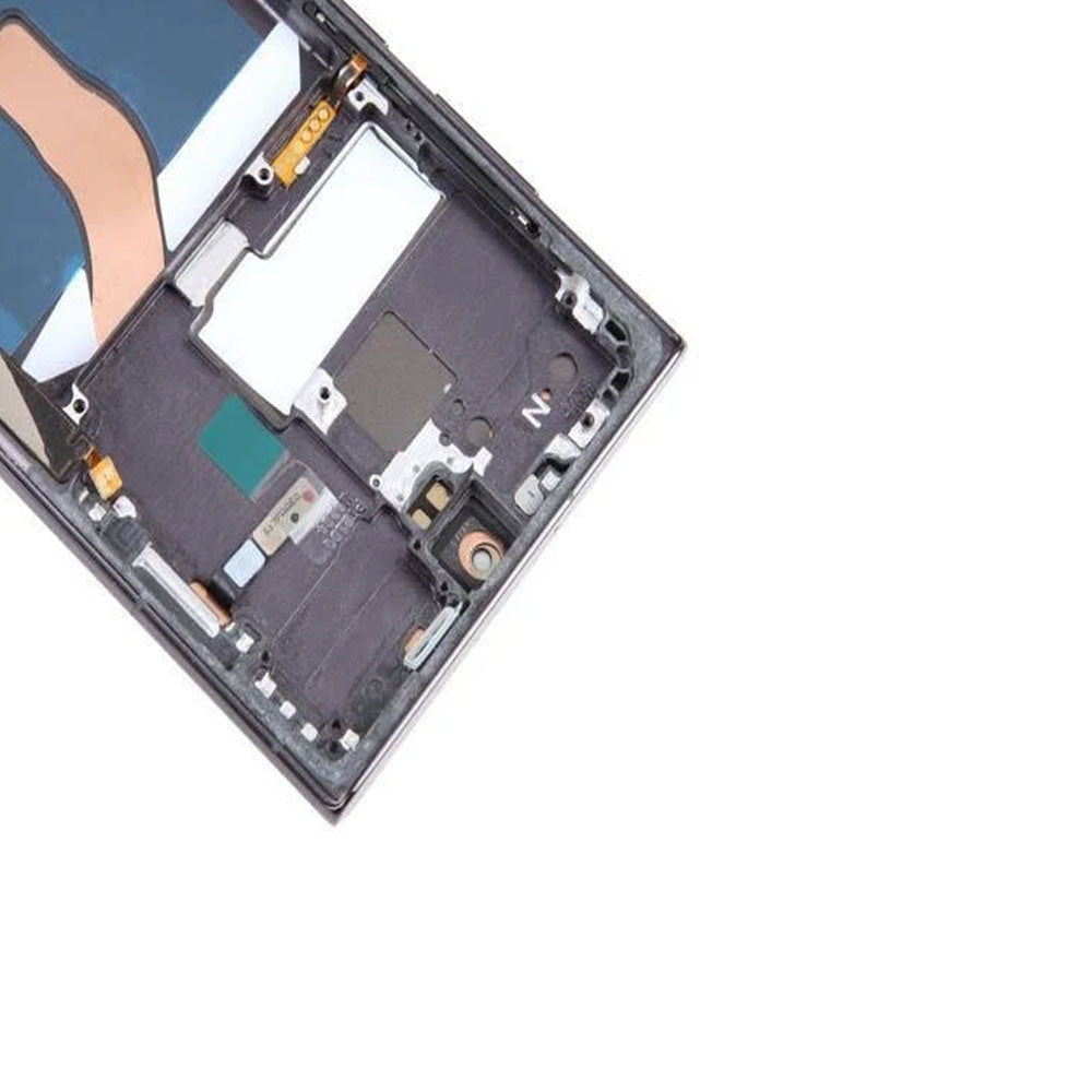 Original Samsung Galaxy S22 Ultra (S908) Screen Assembly with Frame – Genuine Replacement for Ultimate Clarity