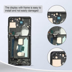 Original Samsung Galaxy S20 Ultra G988 AMOLED Display Combo with Frame Complete Screen Replacement Touch Digitizer Module OEM Quality Repair Unit