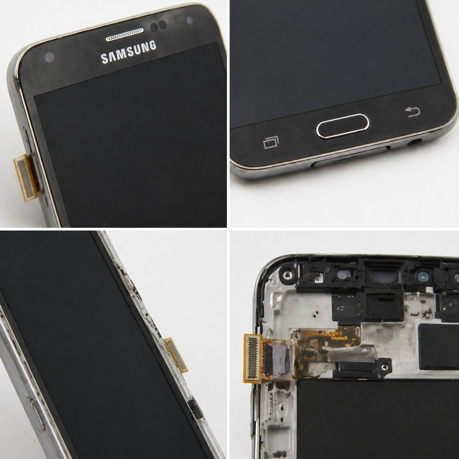 Original Samsung Galaxy S5 G900 Full Display Assembly with Frame AMOLED Screen Replacement Touch Digitizer OEM Quality Repair Component