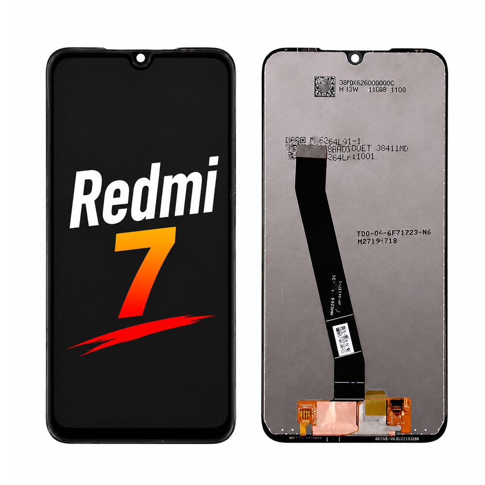 Redmi 7 INCELL HD+ Screen Assembly – Frameless Replacement, Sharp & Lively Display
