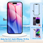 For iPhone 15 Pro LCD Screen Replacement ( In-Cell, IC Replacement)