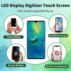 Samsung Galaxy Note 20 Ultra （N986） OLED Screen Replacement Assembly Pre-Installed Frame Touch Digitizer Set Superior Repair Grade Module