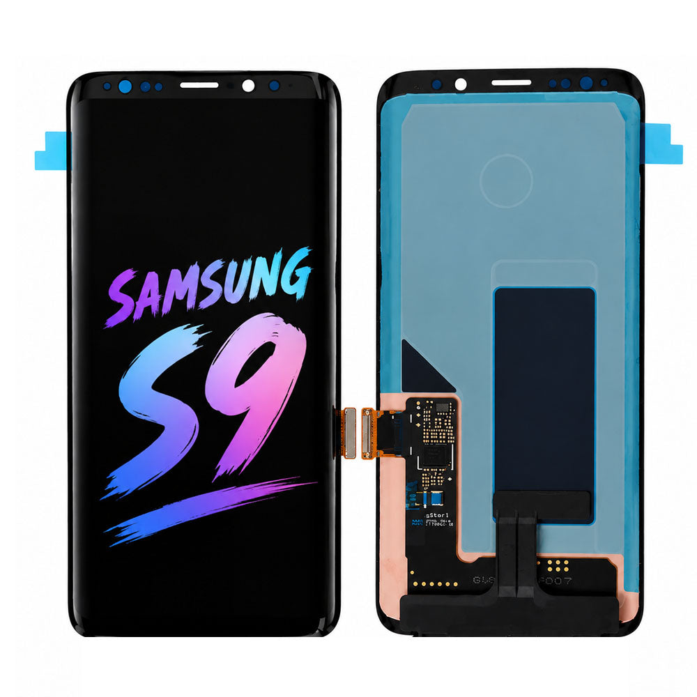 Original Samsung Galaxy S9 AMOLED Display Module Without Frame Screen Replacement Touch Digitizer Assembly Genuine OEM Repair Component