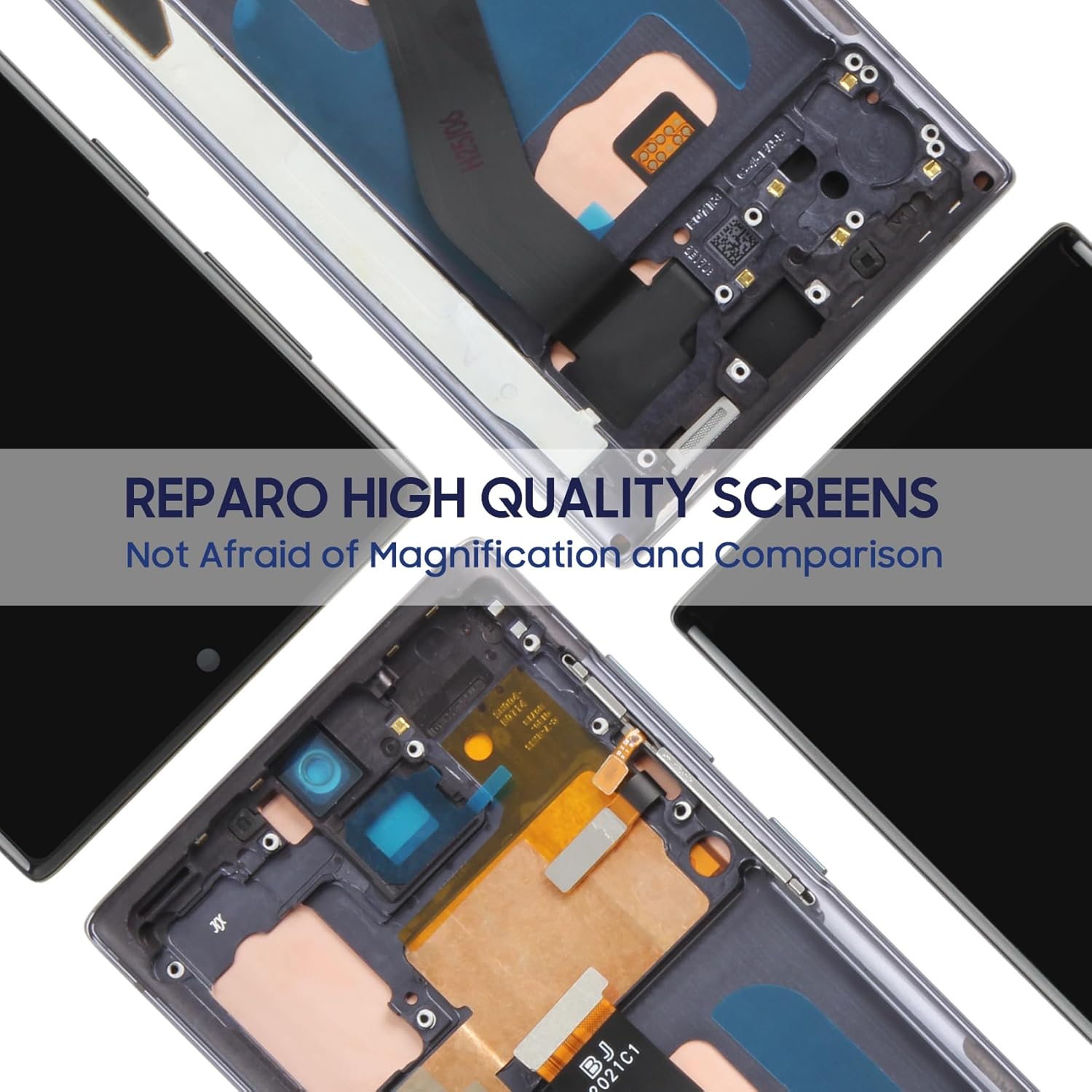 Samsung Galaxy Note 10 Plus (N975) OLED Display Screen Assembly with Frame Integrated Touch Digitizer Replacement High Grade Repair Kit