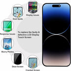 OLED Flexible Display Screen Replacement for iPhone 16 Pro (Soft OLED | COG | Movable IC)