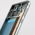 Original Samsung Galaxy S10e AMOLED Full Screen Assembly with Frame Complete Display Replacement Touch Digitizer OEM Quality Repair Part