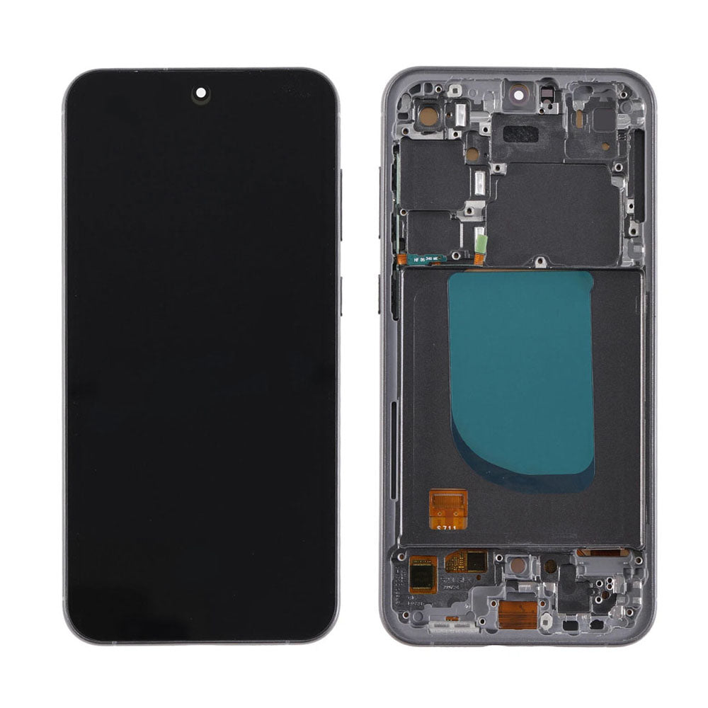 Original Samsung Galaxy S23 FE OEM Screen Assembly with Frame – Genuine Replacement for Superior Display Quality