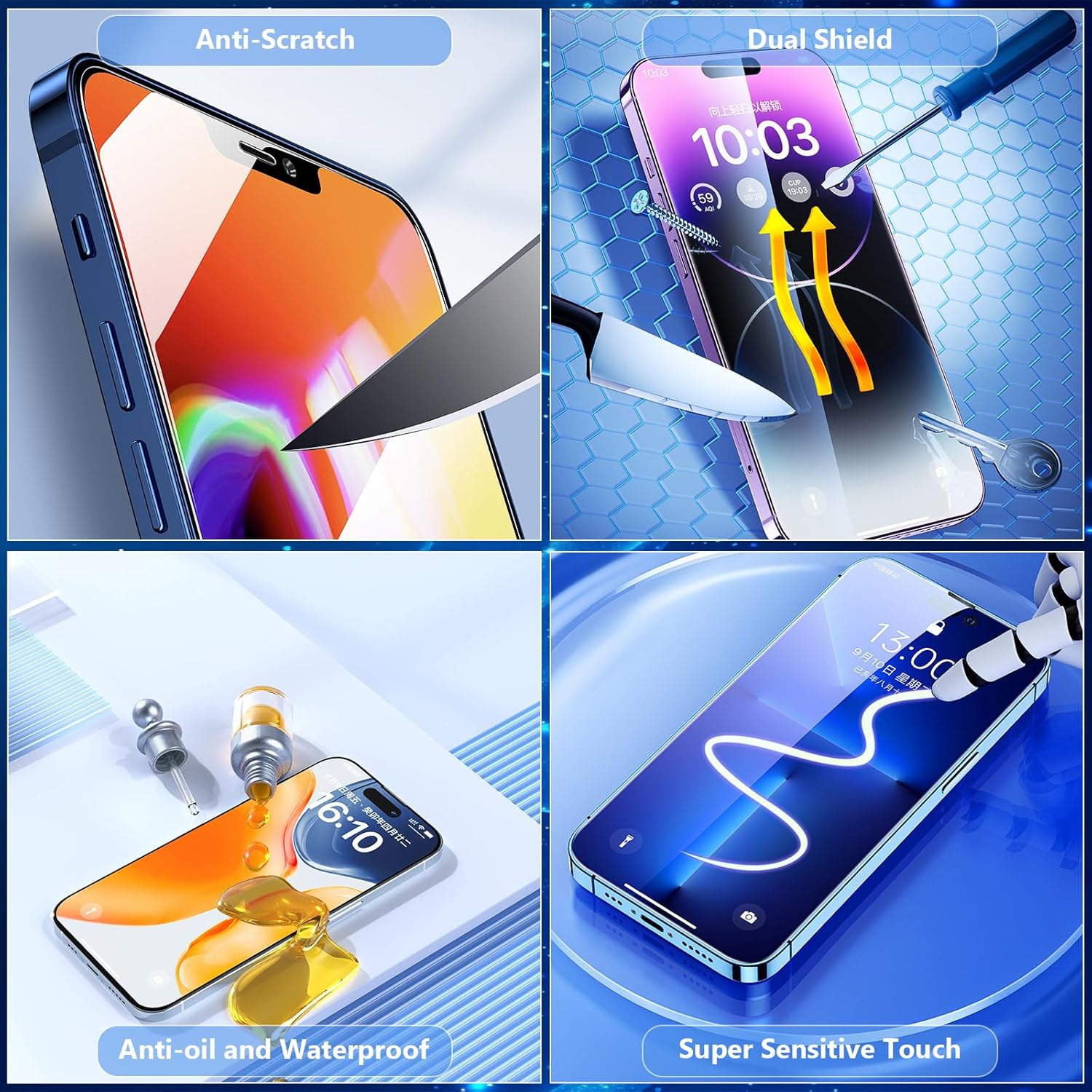 For iPhone 15 Pro Max LCD Screen Replacement ( In-Cell, IC Replacement)