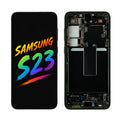 Samsung Galaxy S23 OLED Screen Replacement with Frame Full Assembly Touch Panel Digitizer Kit High Performance Repair Part