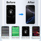 OLED Flexible Display Screen Replacement for iPhone 16 Pro Max (Soft OLED | COG | Movable IC)